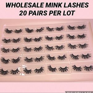 WHOLESALE(20 PAIRS) MINK LASHES